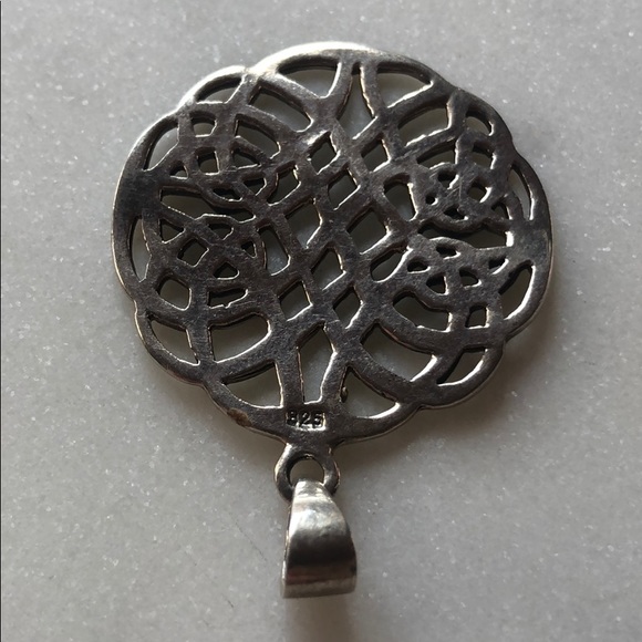 Vintage | .925 Silver Celtic Knot Pendant | O/S - Picture 5 of 8